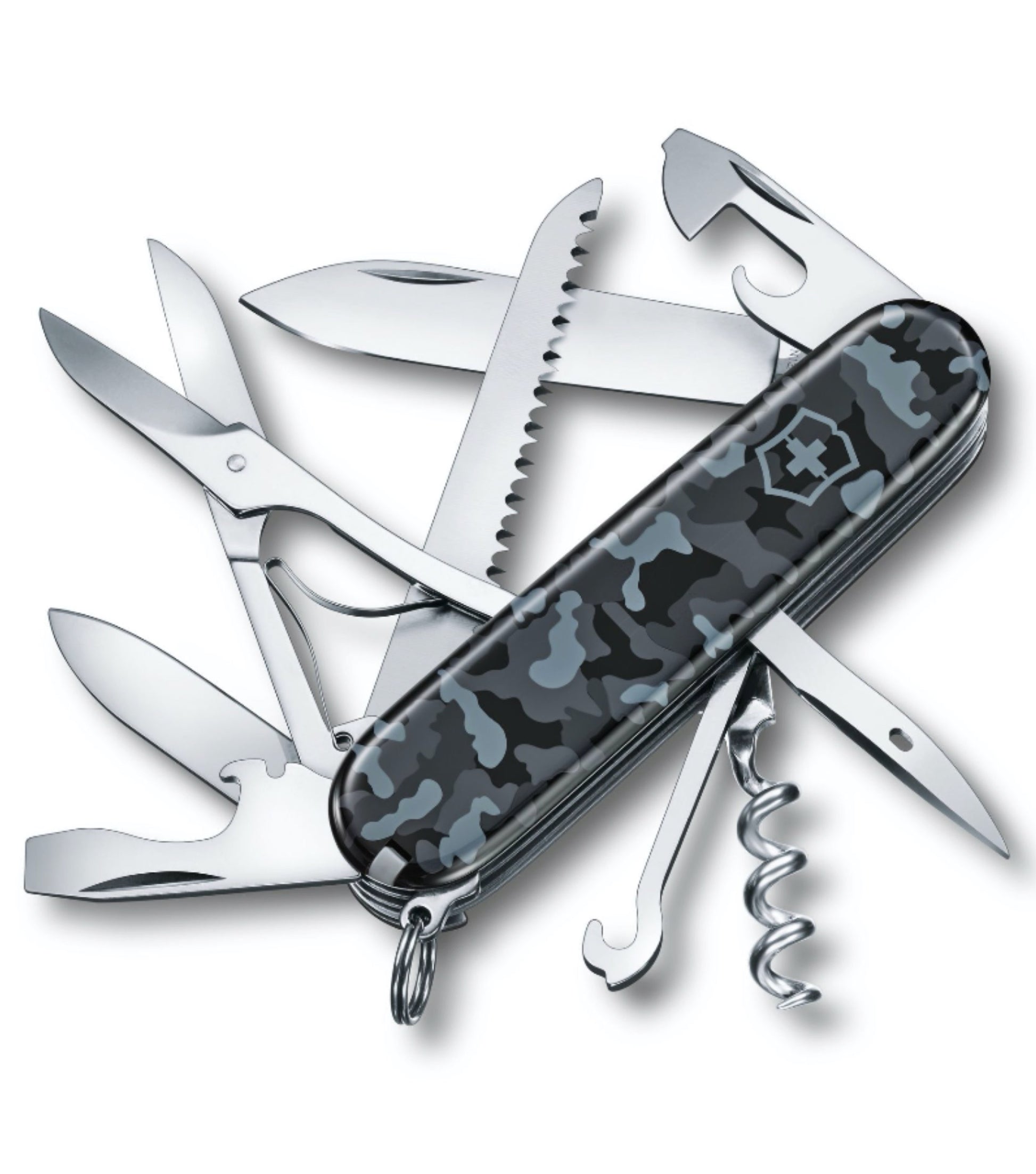 Victorinox Huntsman Swiss Army Knife - Navy Camouflage