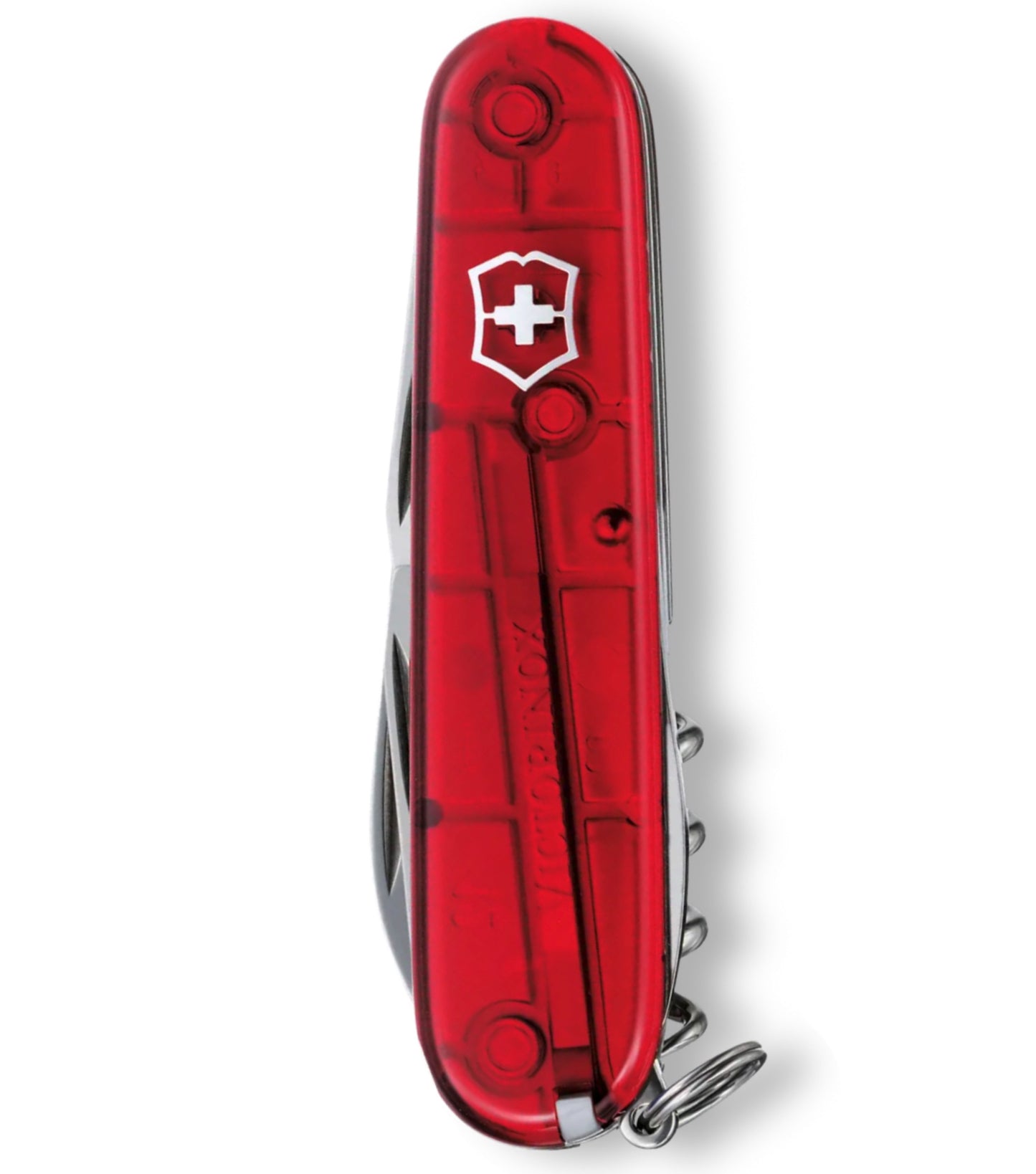 Swiss made pocket knife with 12 functions