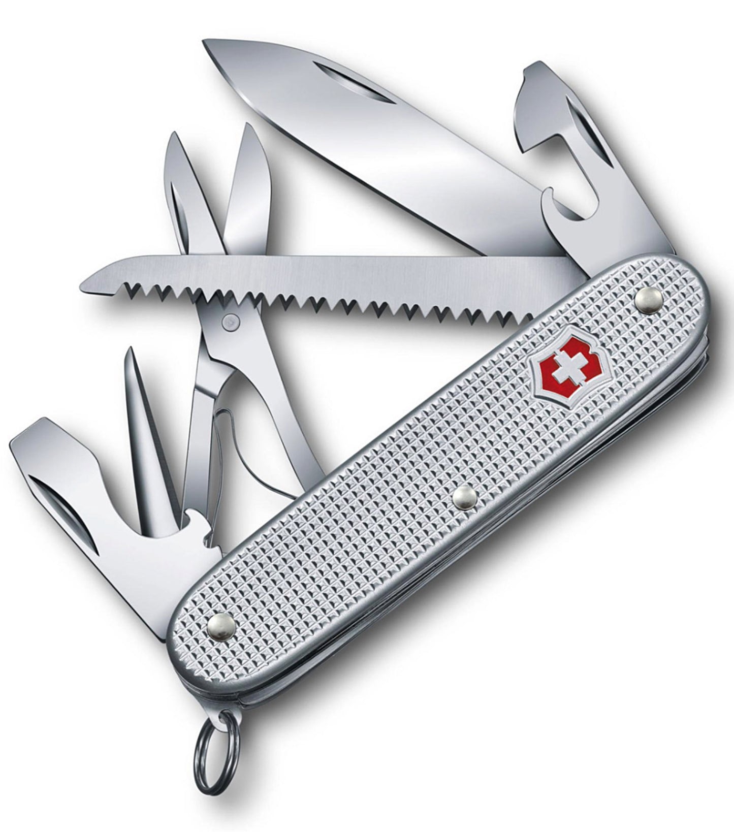 Victorinox Farmer X Alox Swiss Army Knife - Silver