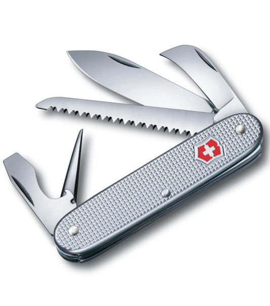 Victorinox Swiss Army 7 Knife - Silver Alox