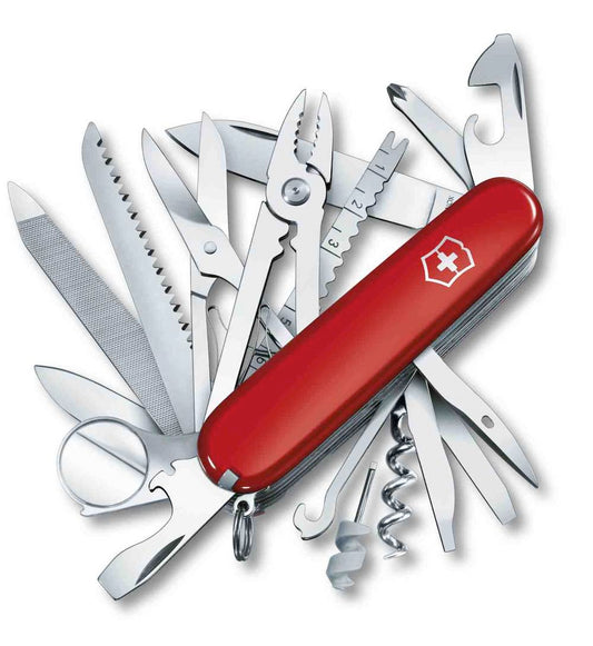 Victorinox Swiss Champ - Swiss Army Knife - Red 