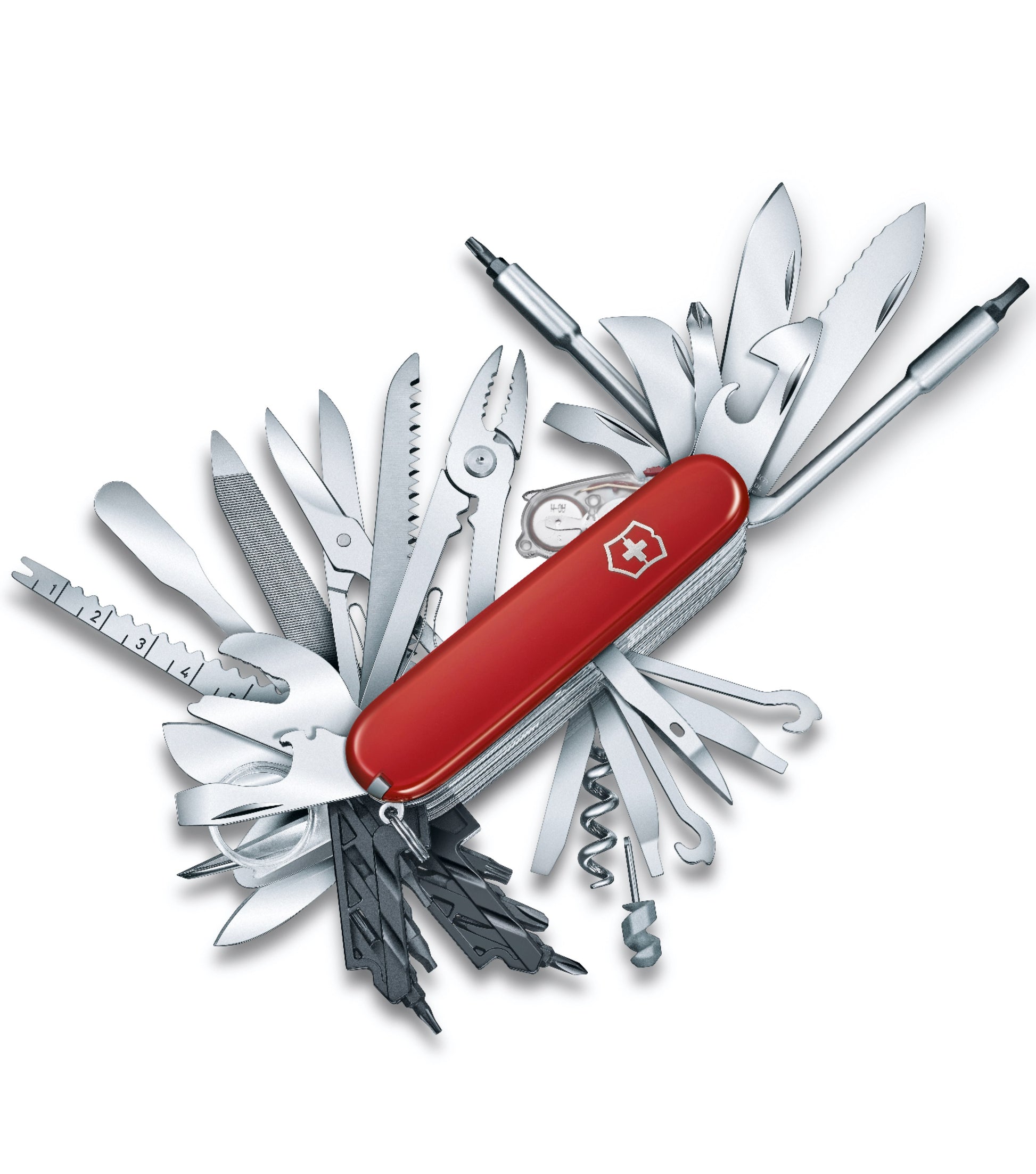 Victorinox Swiss Champ XXL Swiss Army Knife - Red