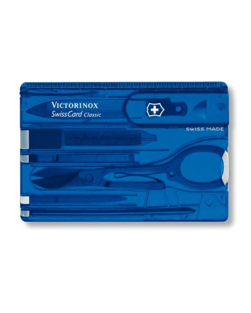 Victorinox SwissCard Classic - Translucent Blue 