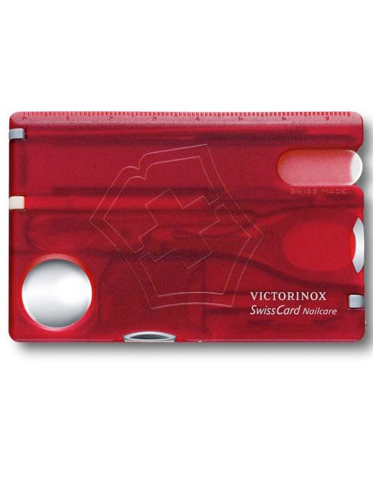 SwissCard Nailcare - Red : Victorinox