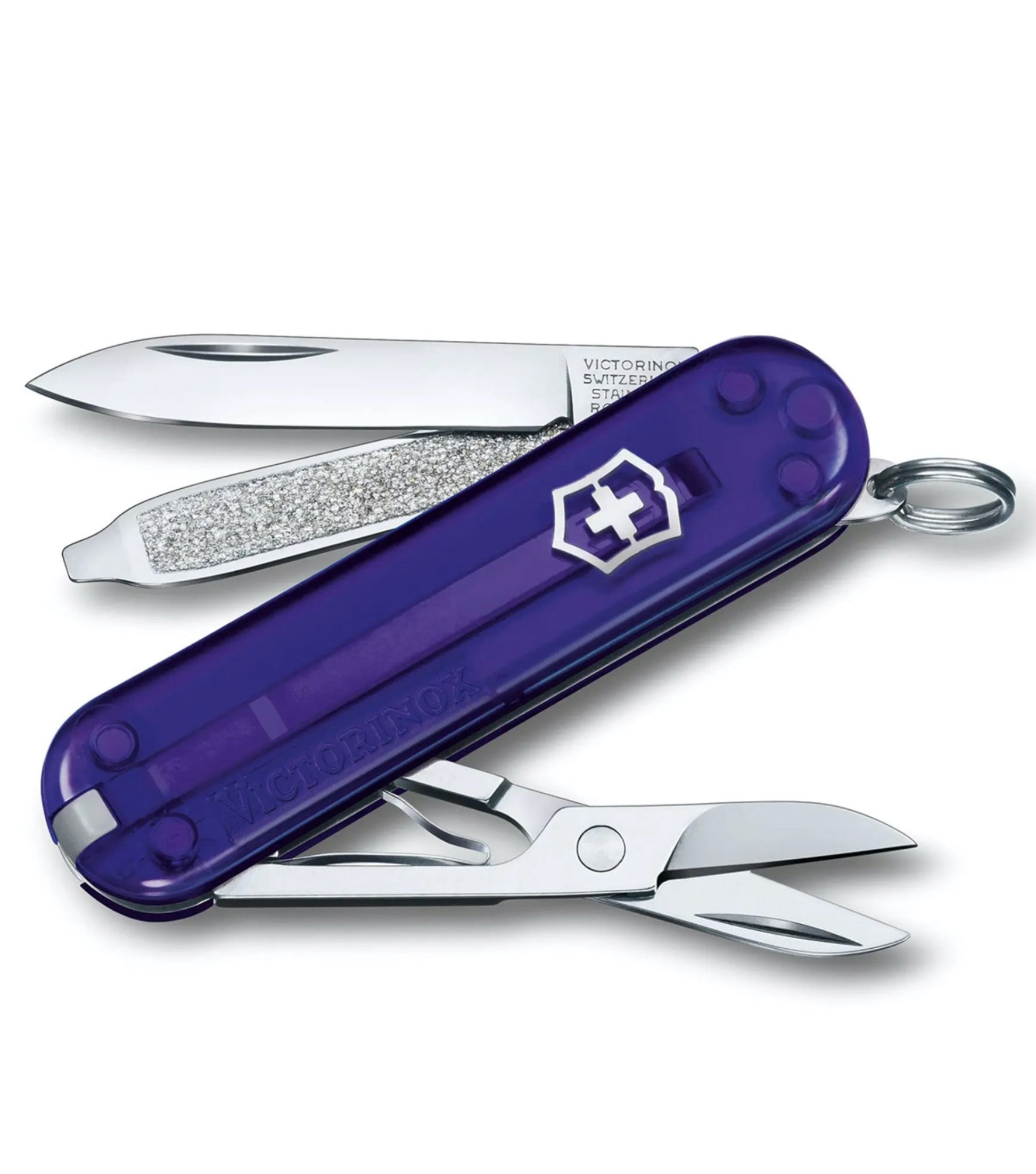 Victorinox Classic SD Translucent Swiss Army Knife - Persian Indigo