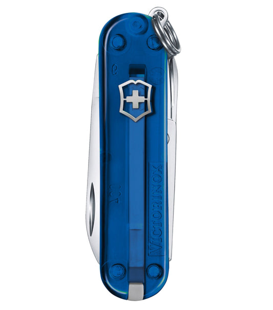 Victorinox Classic SD Translucent Swiss Army Knife - Deep Ocean