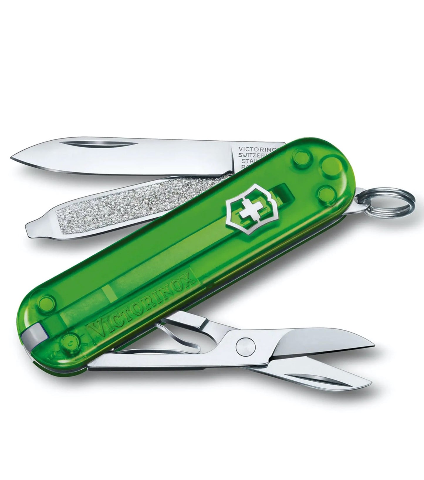 Victorinox Classic SD Translucent Swiss Army Knife - Green Tea