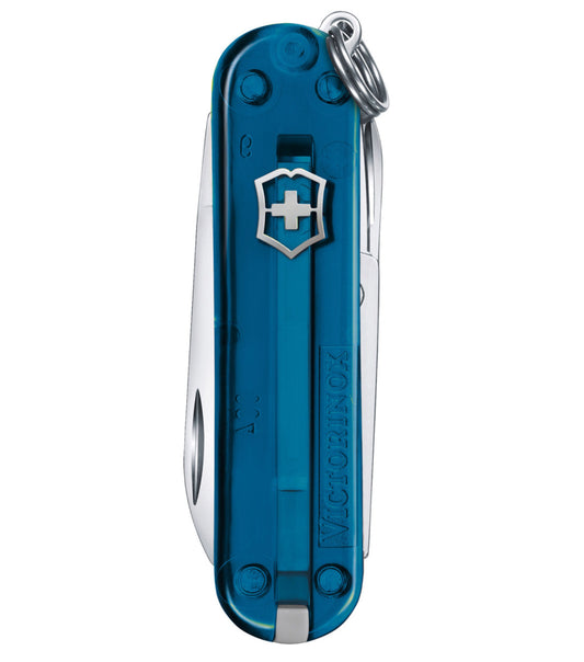 Victorinox Classic SD Translucent Swiss Army Knife - Sky High