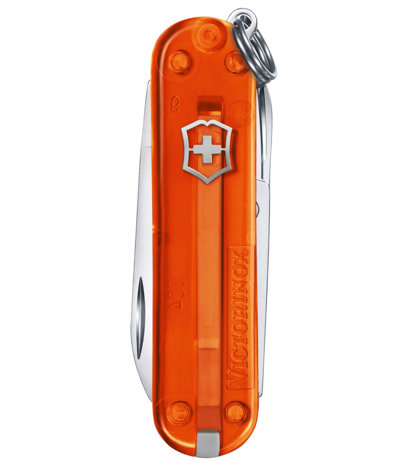 Victorinox Classic SD Translucent Swiss Army Knife - Fire Opal