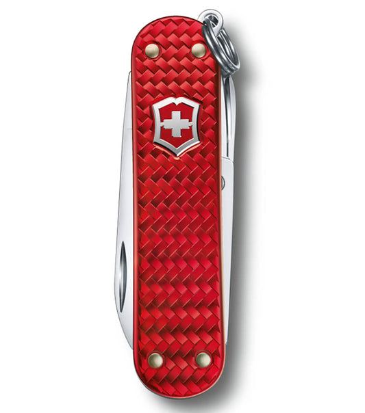 Victorinox Classic Precious Alox Swiss Army Knife - Iconic Red