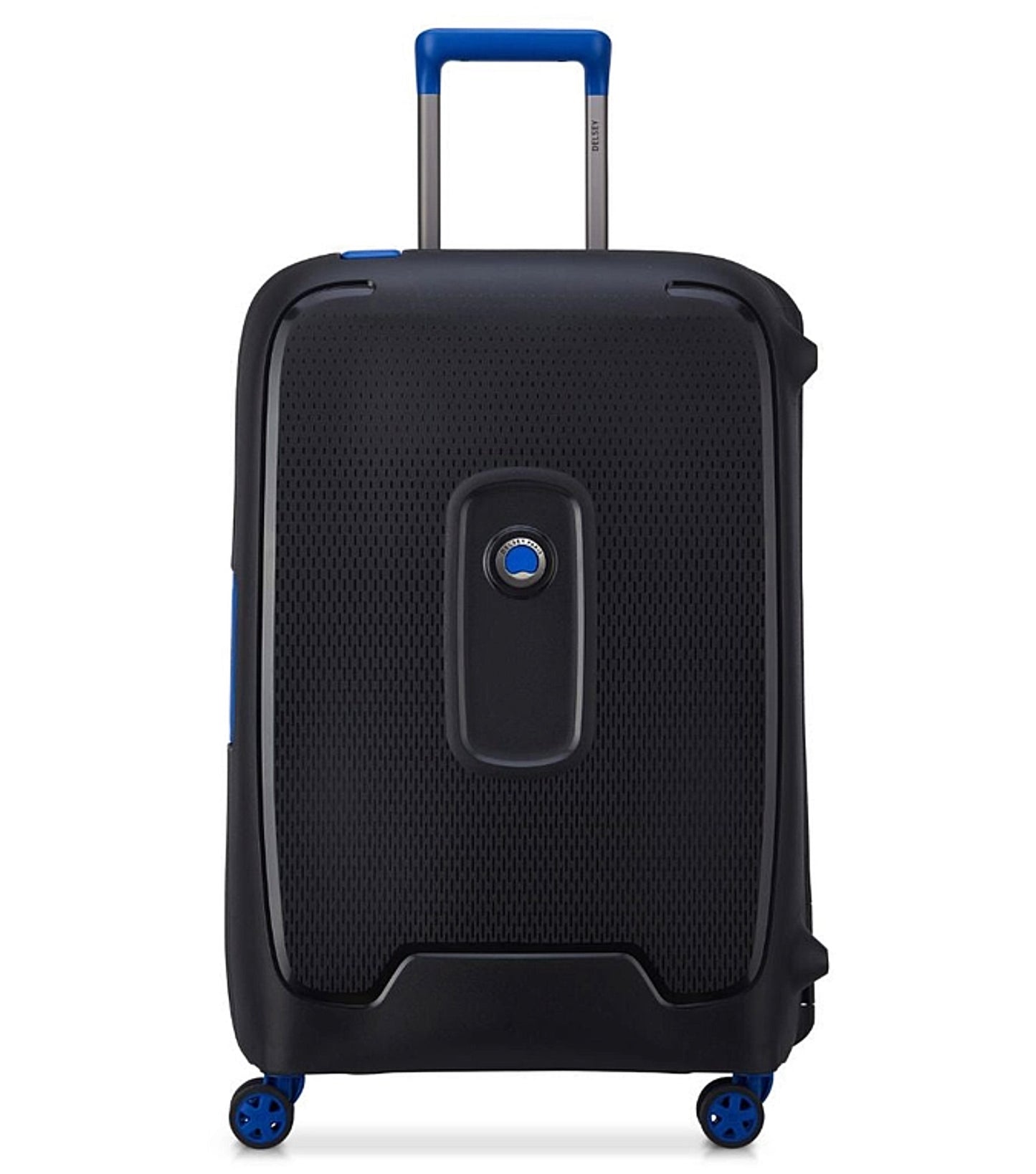 Delsey Moncey 69 cm 4 Wheel Water Resistant Luggage - Black/Blue