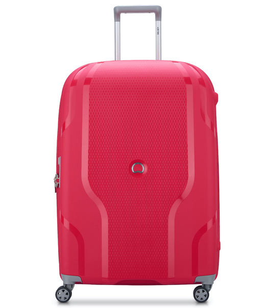 Delsey Clavel 76 cm 4-Wheel Expandable Case - Magenta (Recycled Material)