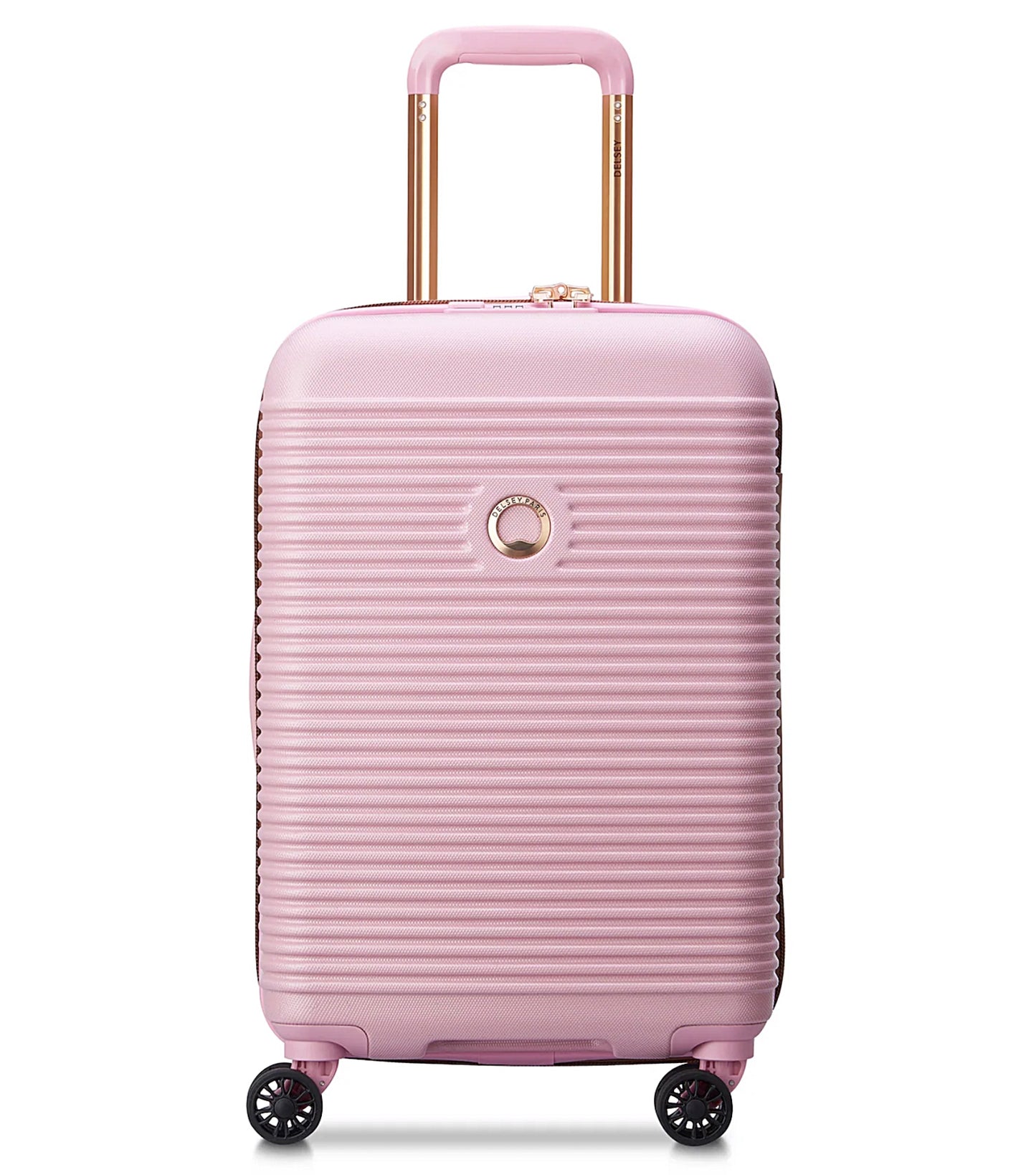 Delsey Freestyle 55 cm 4 Wheel Expandable Carry-on Luggage - Peony