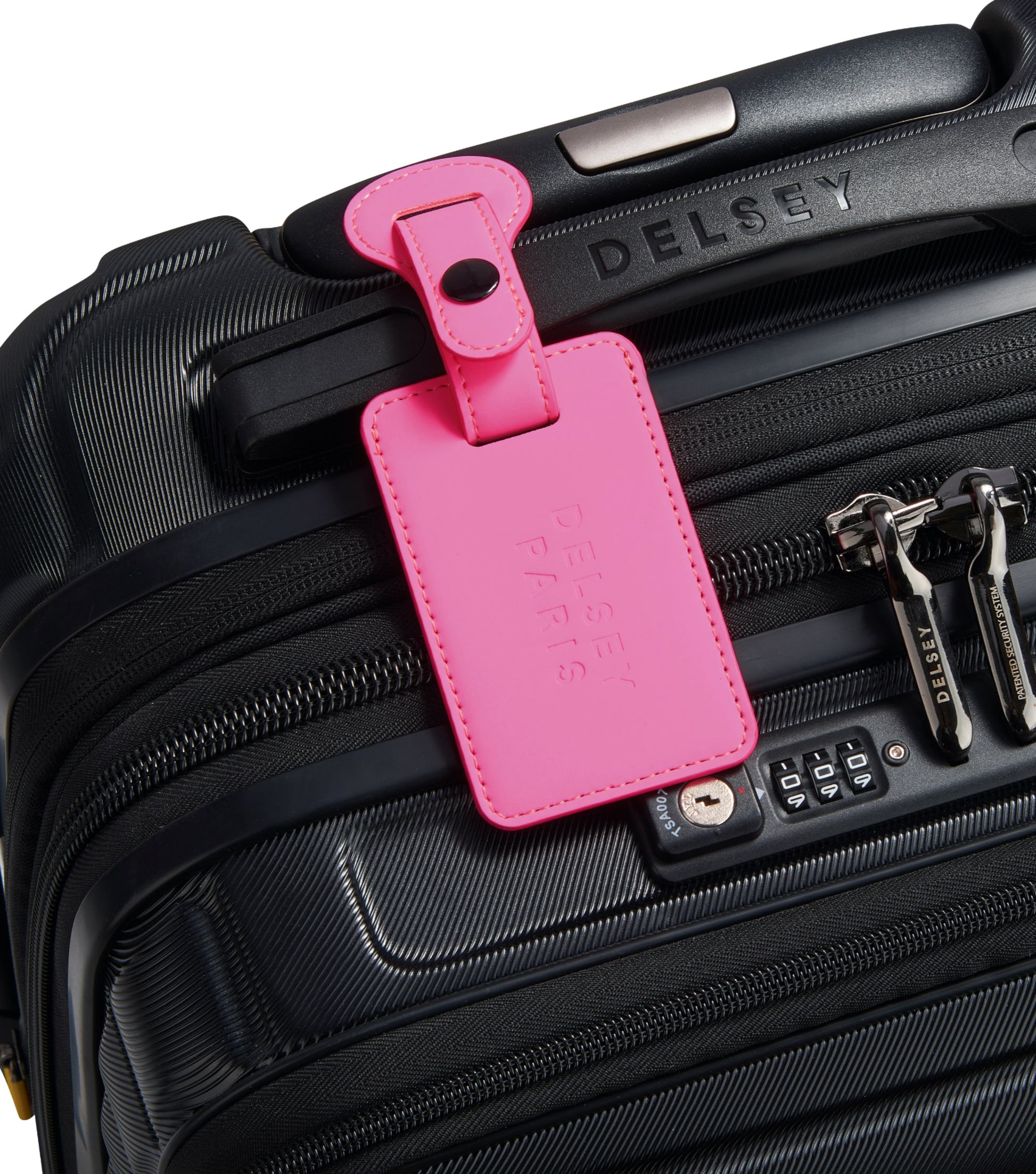 Delsey 1946 Suitcase Tag - Pink