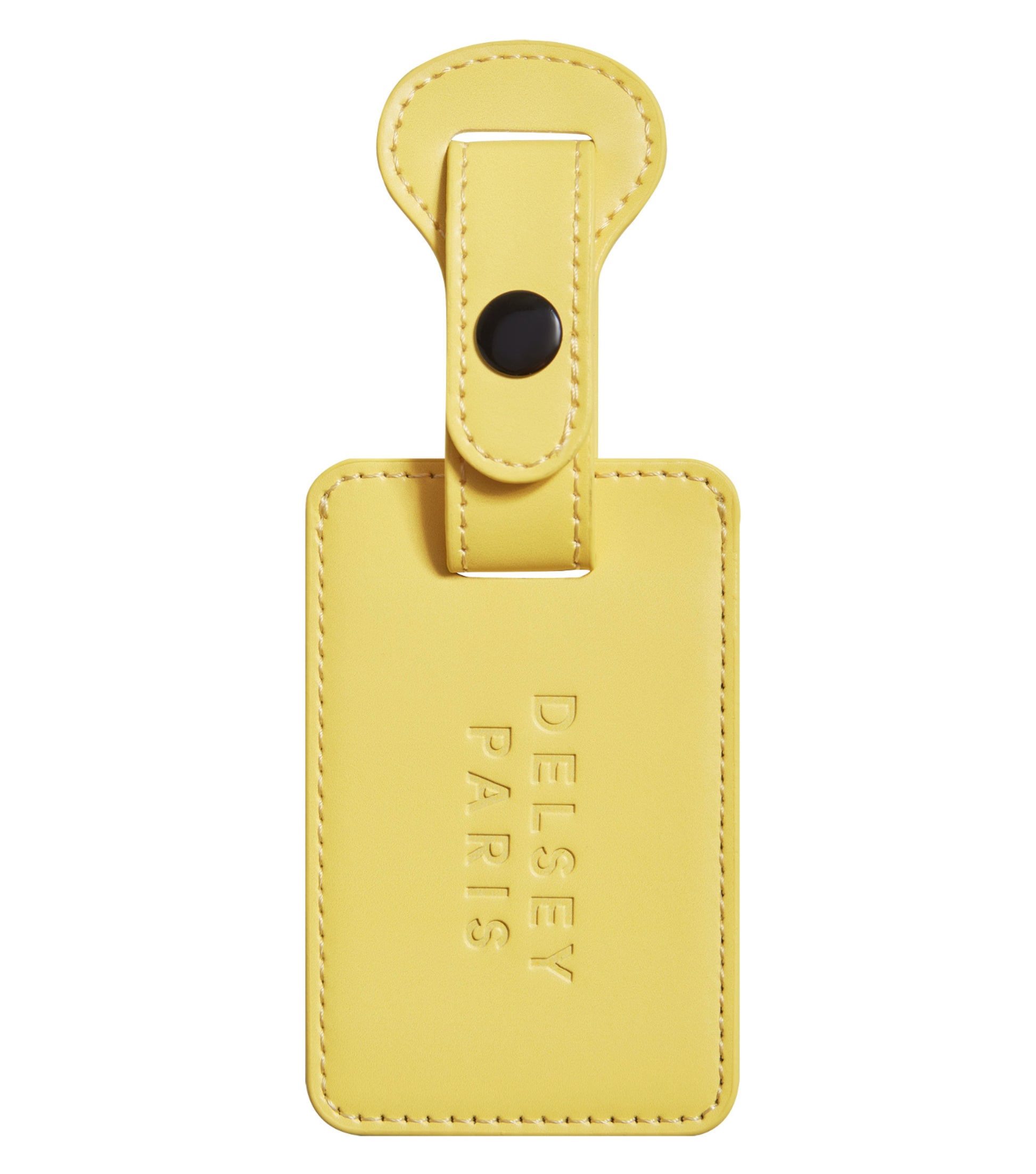 Delsey 1946 Luggage Tag - Bright Yellow