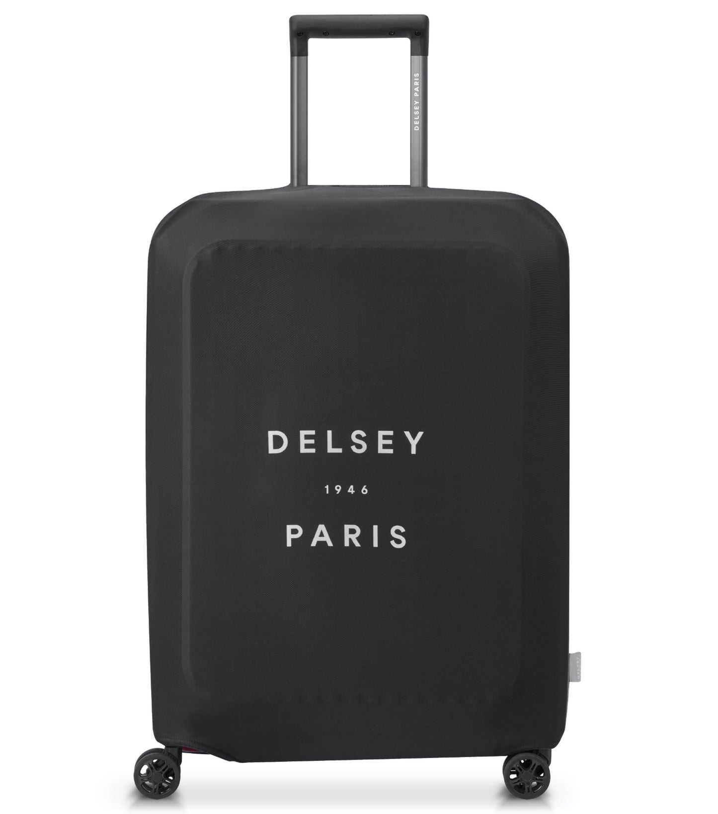 Delsey Luggage Cover - Medium (Fits 66 cm - 76 cm Luggage) - Black