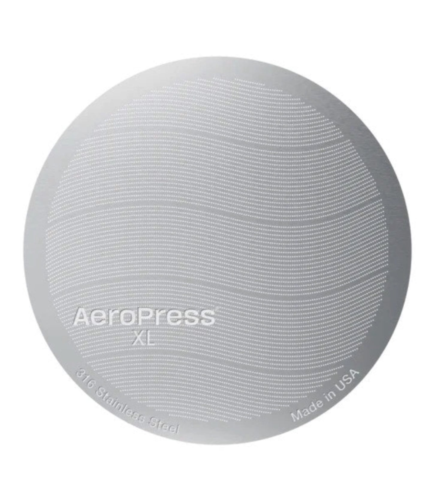 AeroPress Stainless Steel Reusable Filter - XL (For use with XL AeroPress)