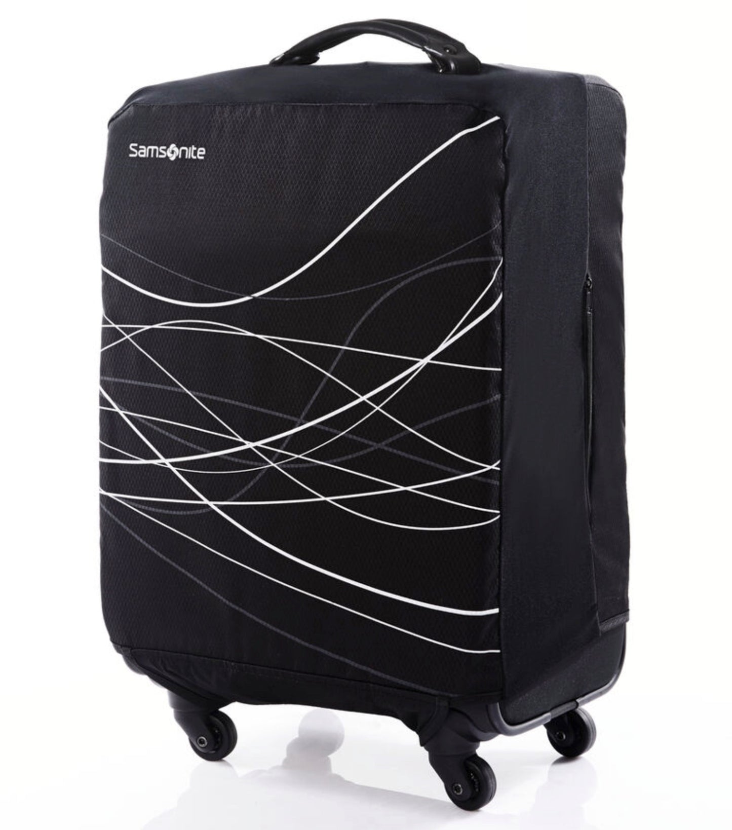 Samsonite Suitcase Cover - Small Foldable - Fits up 57cm - Black