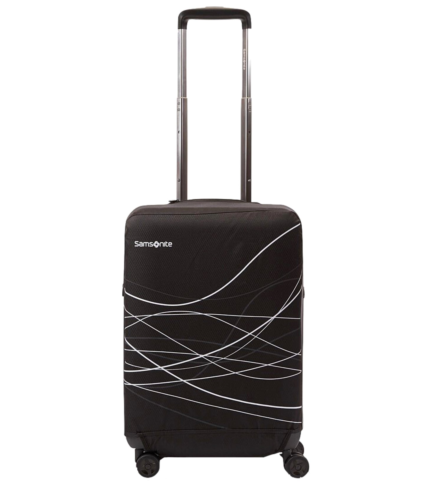 Samsonite Suitcase Cover - Small Foldable - Fits up 57cm - Black