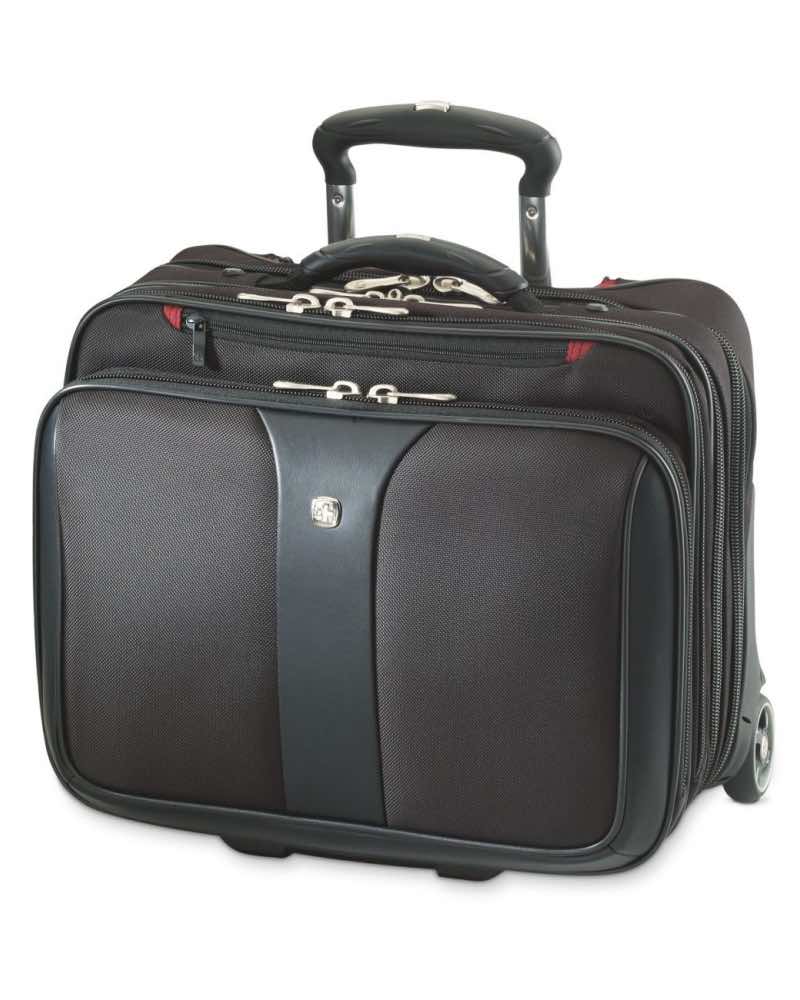 Patriot - 2-Piece Business Set with Comp-U-Roller and Matching 15.4" Laptop Case - Black