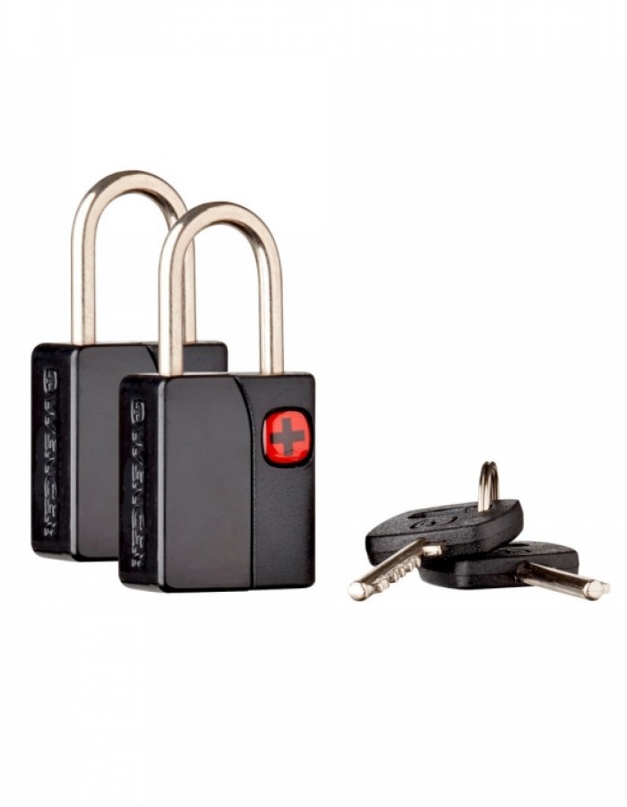 Wenger 2 Piece Lock Set - Black