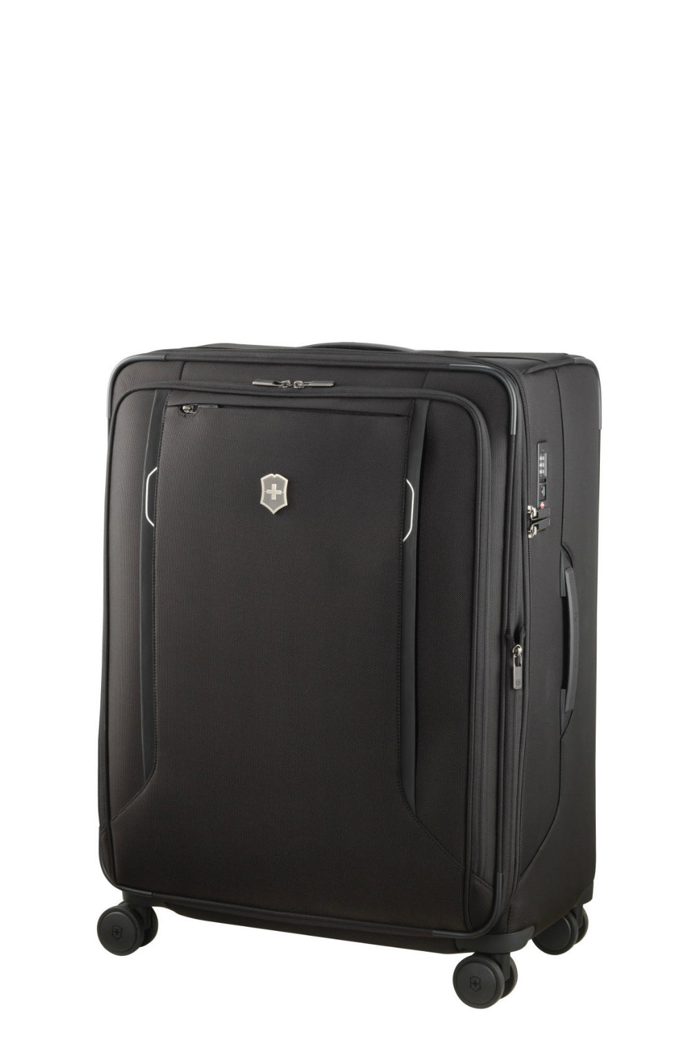 Victorinox Werks Traveller 6.0 - 70cm Dual-Caster Expandable Softside Large Suitcase - Black