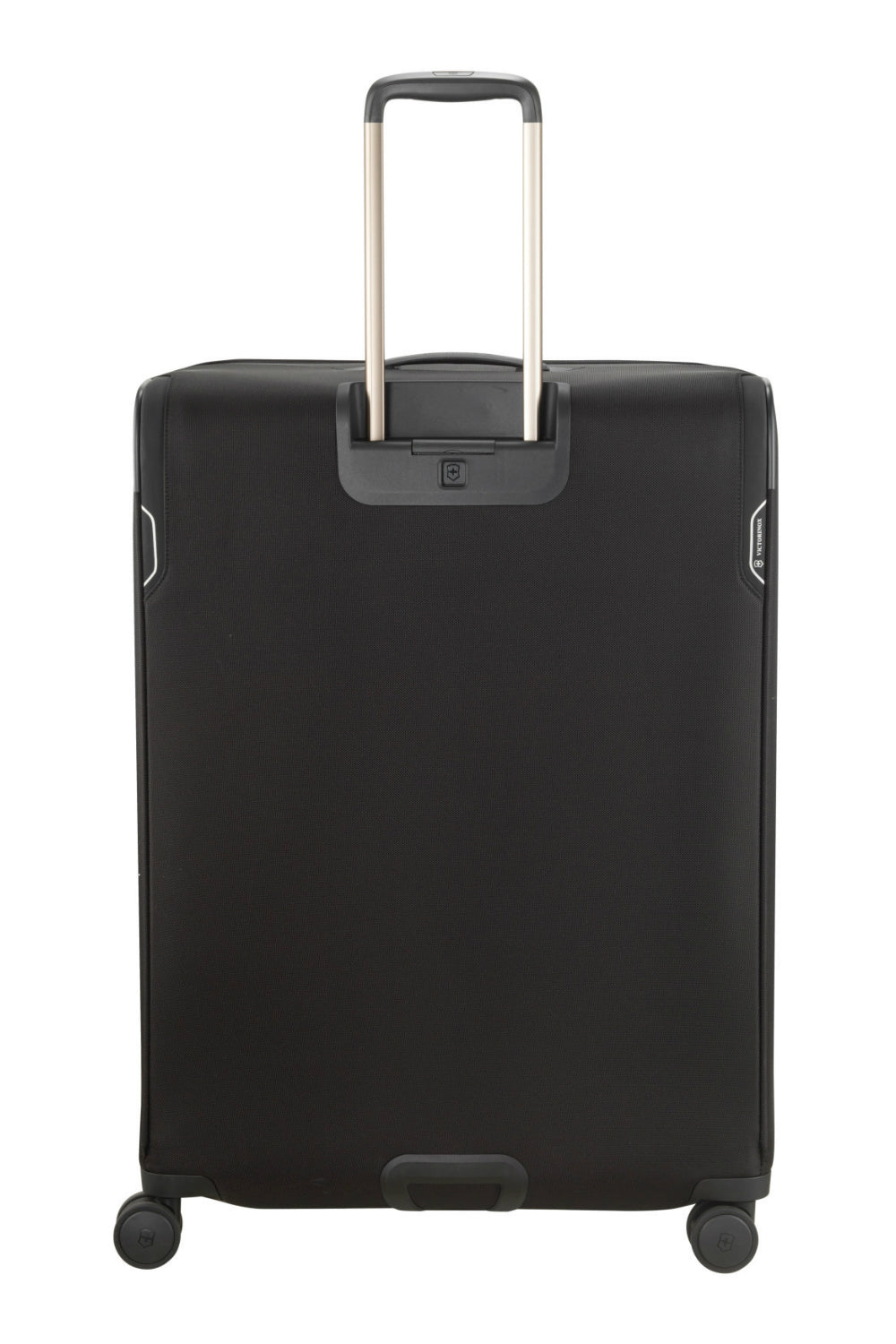 Victorinox Werks Traveller 6.0 - 78cm 4 Double Wheels Softside Huge Extra Large Suitcase 131 Litre Capacity - Black