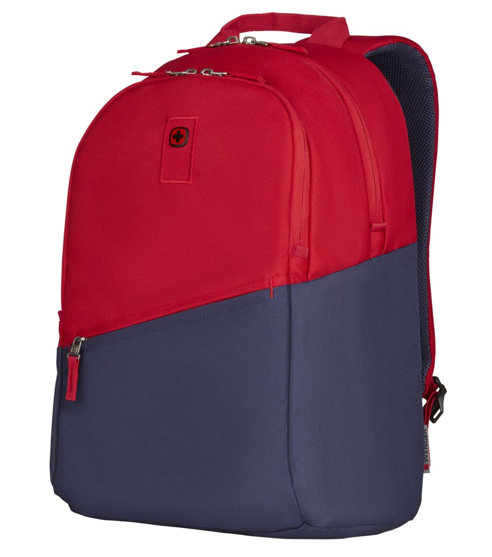 Wenger Criso 16" Laptop Backpack - Red / Navy