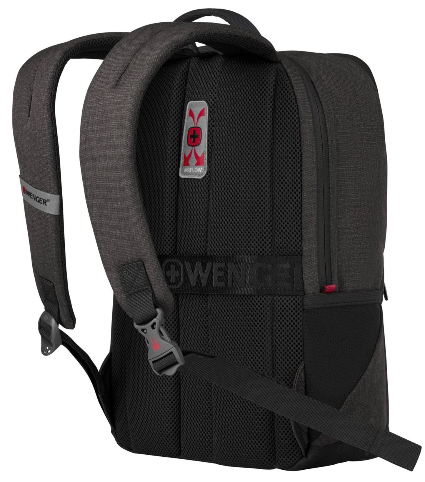 Airflow back padding keeps wearer cool