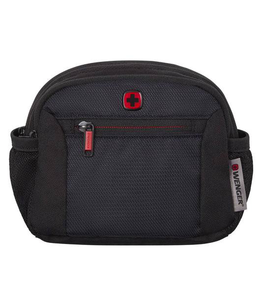 Wenger Standard Waist Pack with Antibacterial Pocket - Black