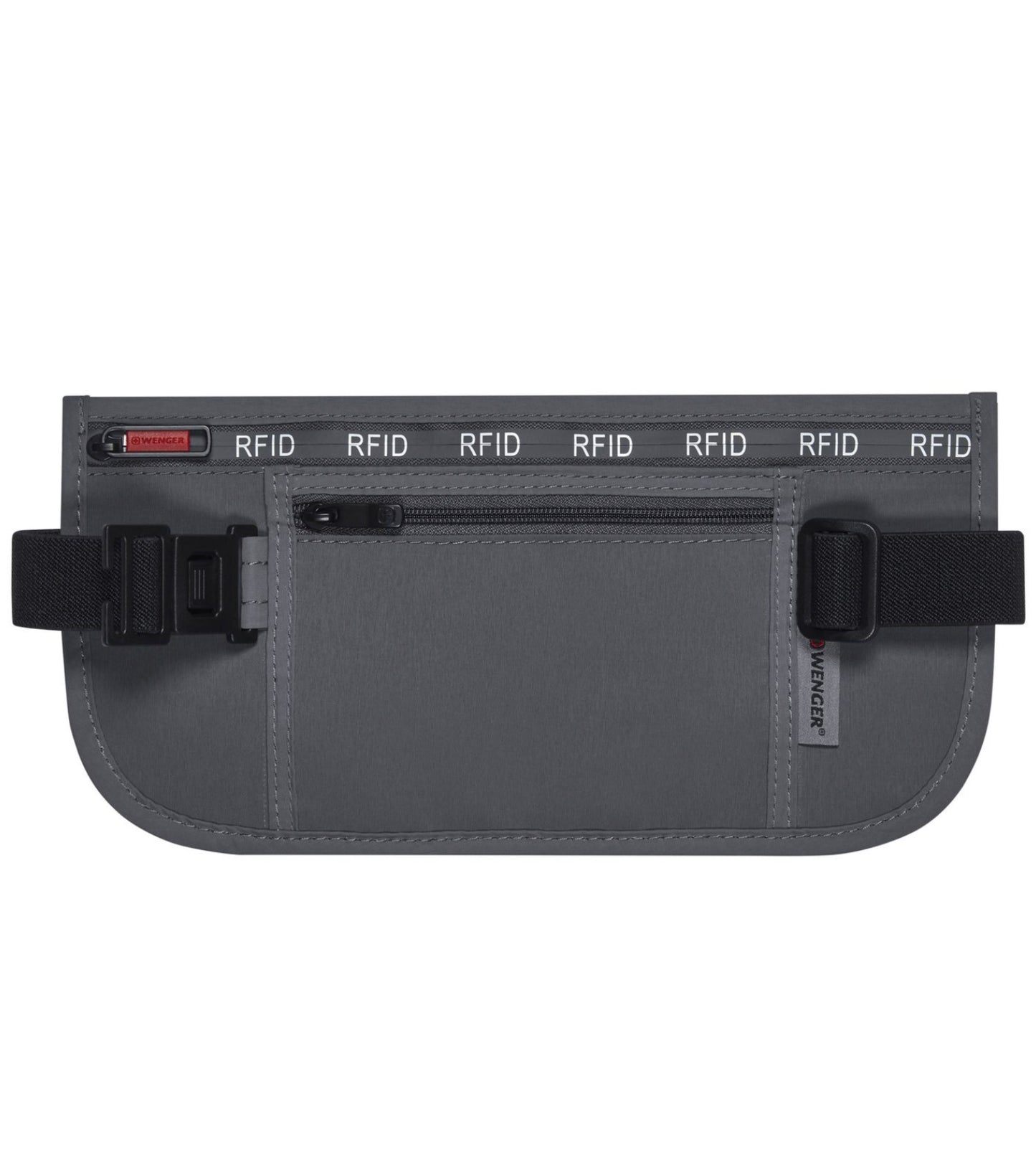 Wenger Security Waist Belt with RFID Protection - Grey