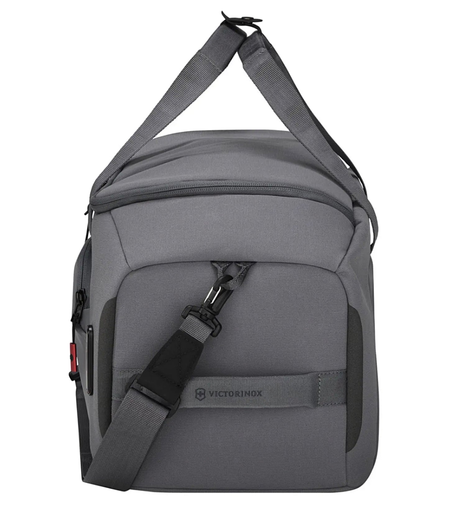 Removable and adjustable shoulder strap with Victorinox branded padding