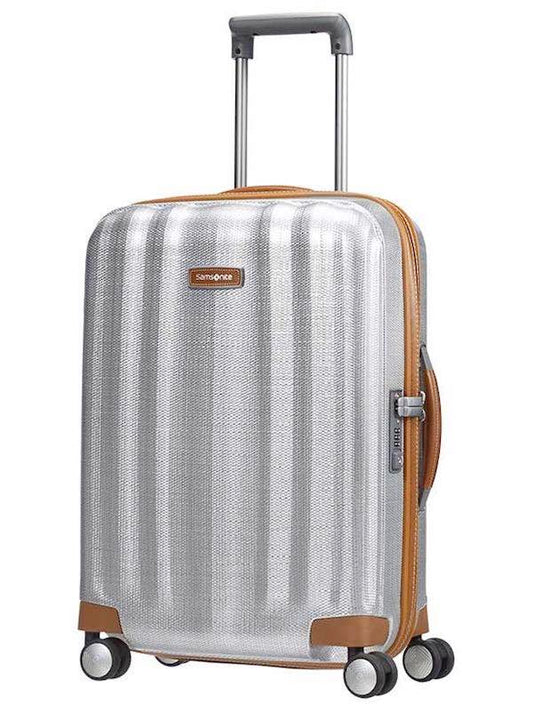 Lite-Cube Deluxe : 55 cm Spinner Wheeled Carry-On - Aluminium : Samsonite