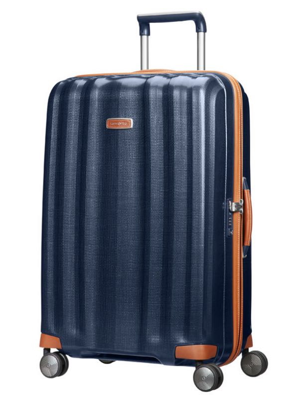 Lite-Cube DLX Deluxe - 76 cm 4 Wheeled Spinner Case - Midnight Blue