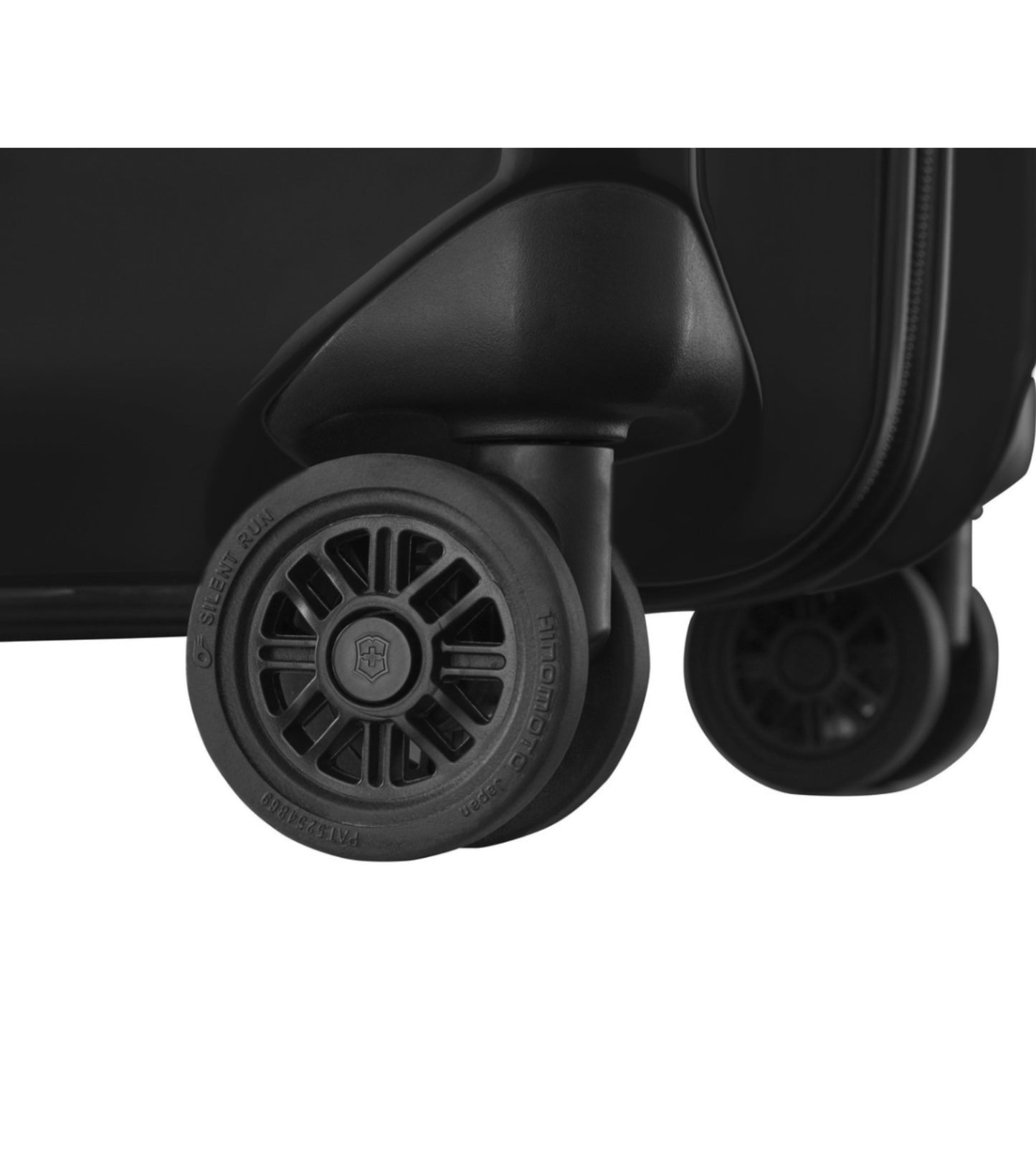 Large 60mm dual-caster Hinomoto wheels with Lisof silent tires for smooth rolling and 360 maneuverability