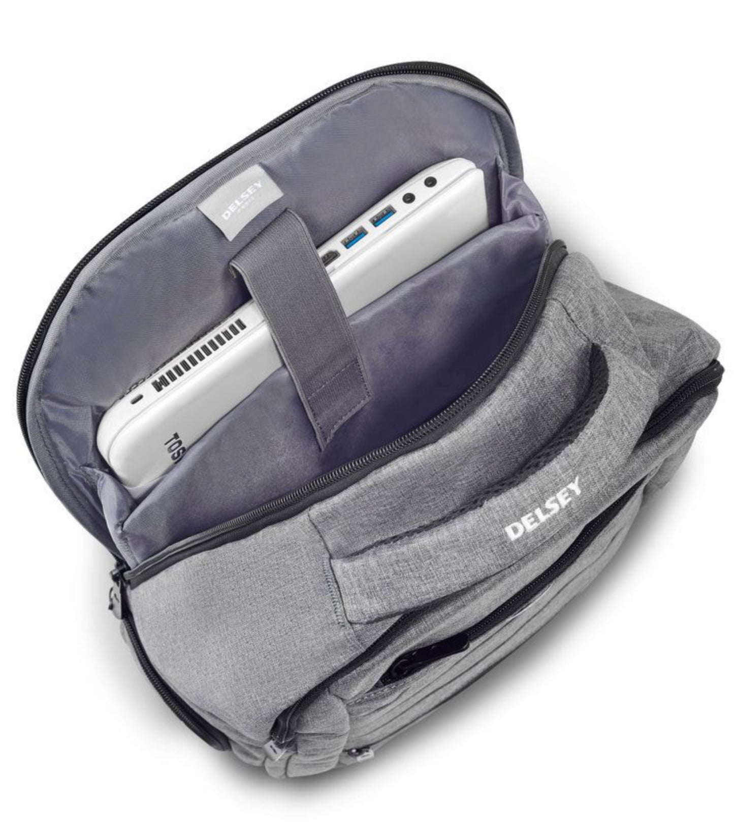 Padded 15.6" laptop compartment 