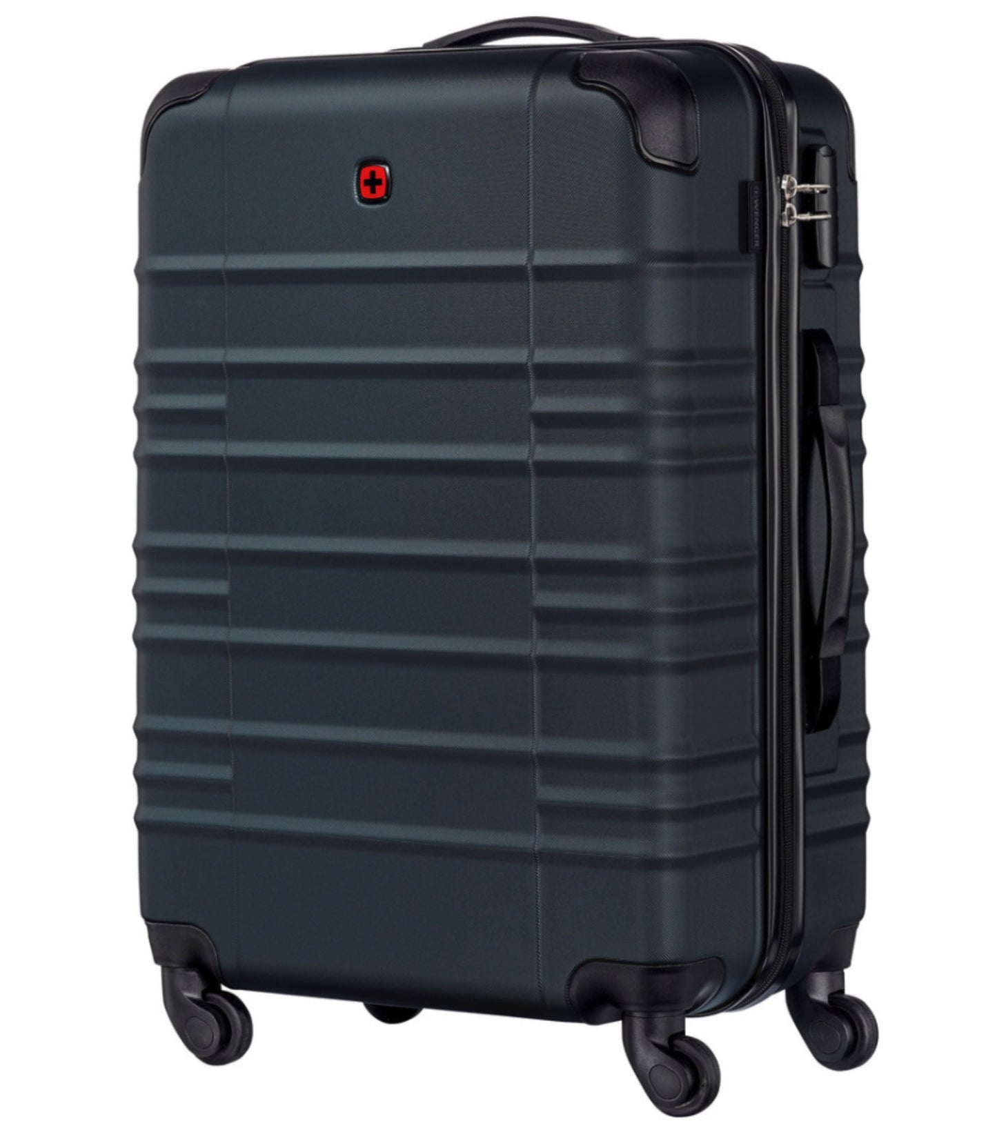 Wenger Amplar Hardside 65 cm Medium Suitcase - Navy Blue