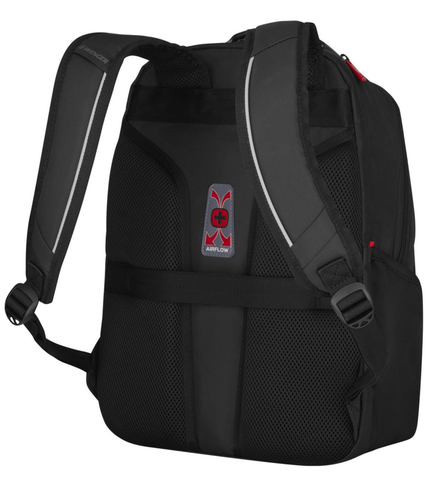 Adjustable, padded shoulder straps for maximum comfort