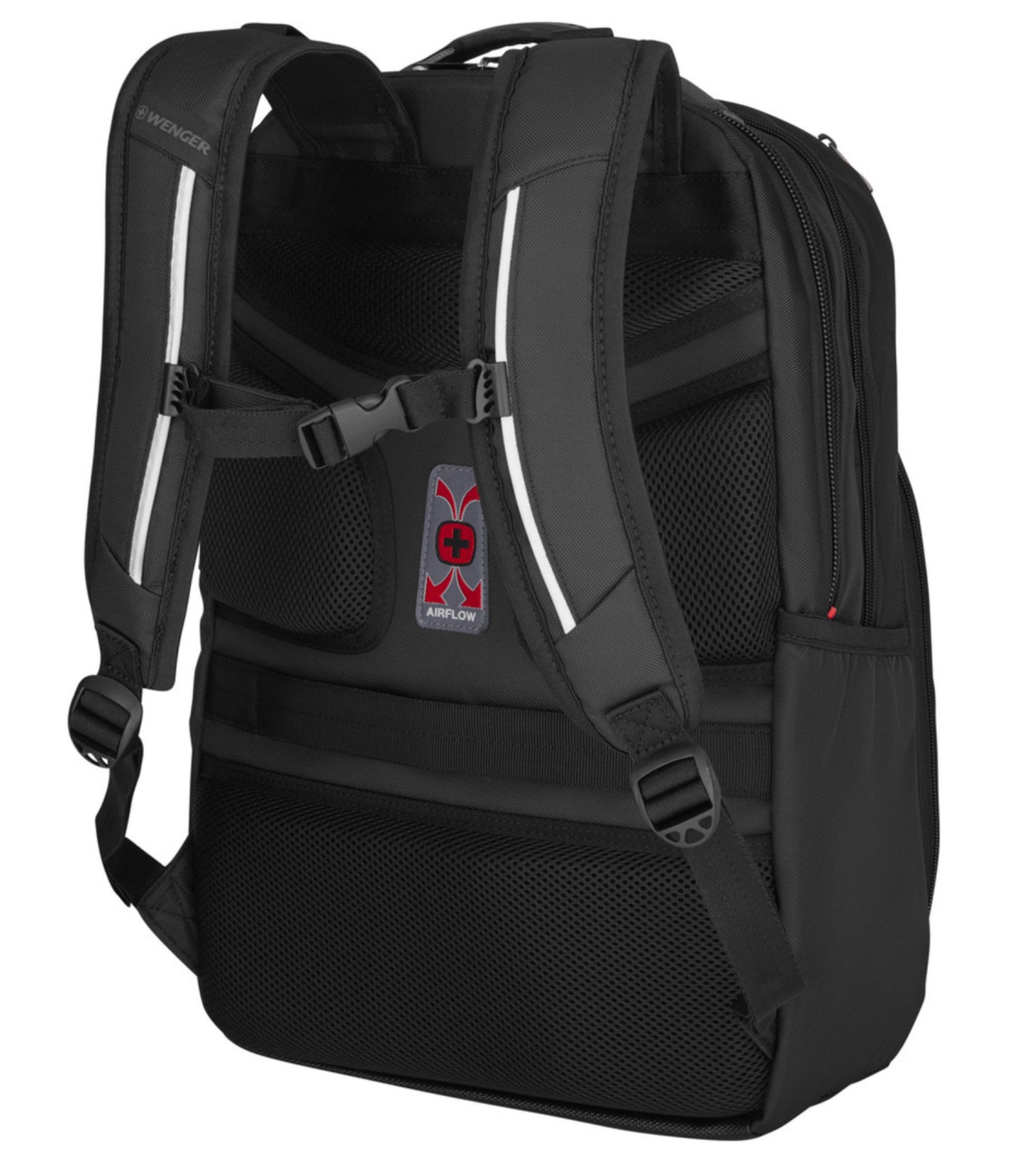 Adjustable, padded shoulder straps for maximum comfort