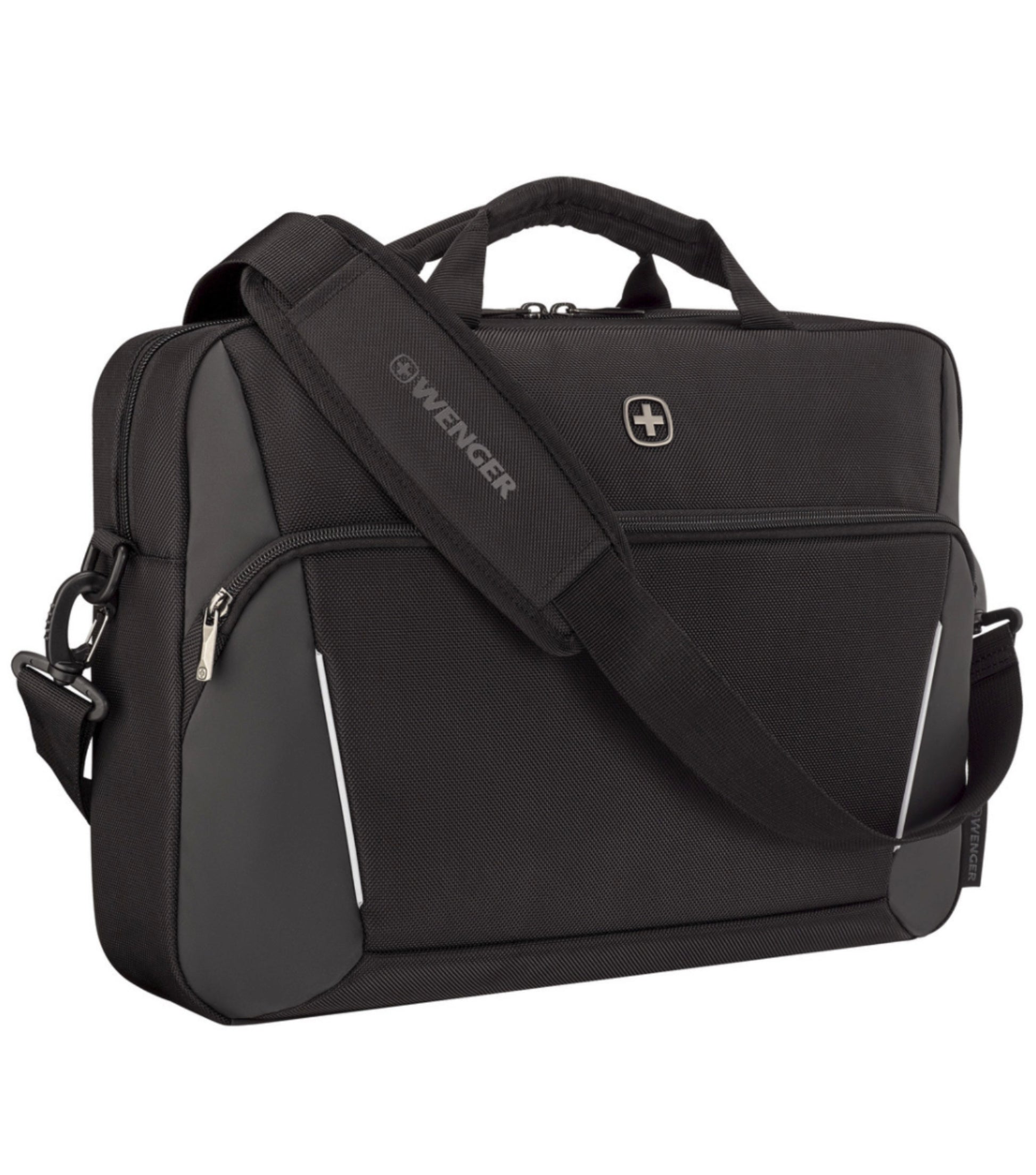 Wenger XE Compact 16" Laptop Briefcase with Tablet Pocket - Black