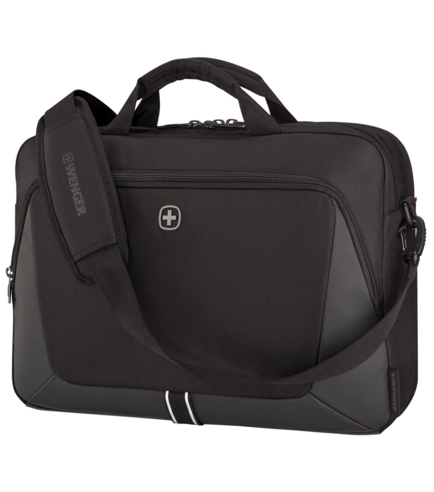 Wenger XE Brief 16" Laptop Briefcase with Tablet Pocket - Black