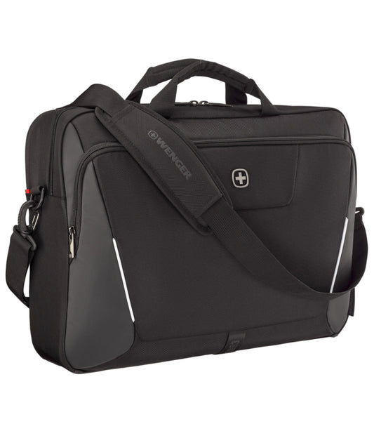 Wenger XE Brief 17" Laptop Briefcase with Tablet Pocket - Black