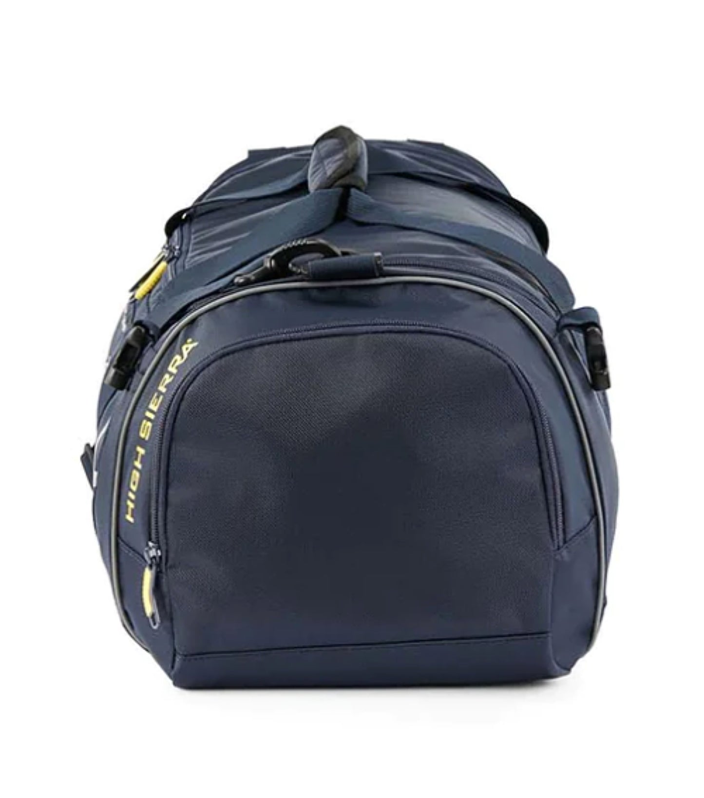 High Sierra Composite 2 in 1 Duffle (with Detachable Backpack Straps) - Navy / Yellow