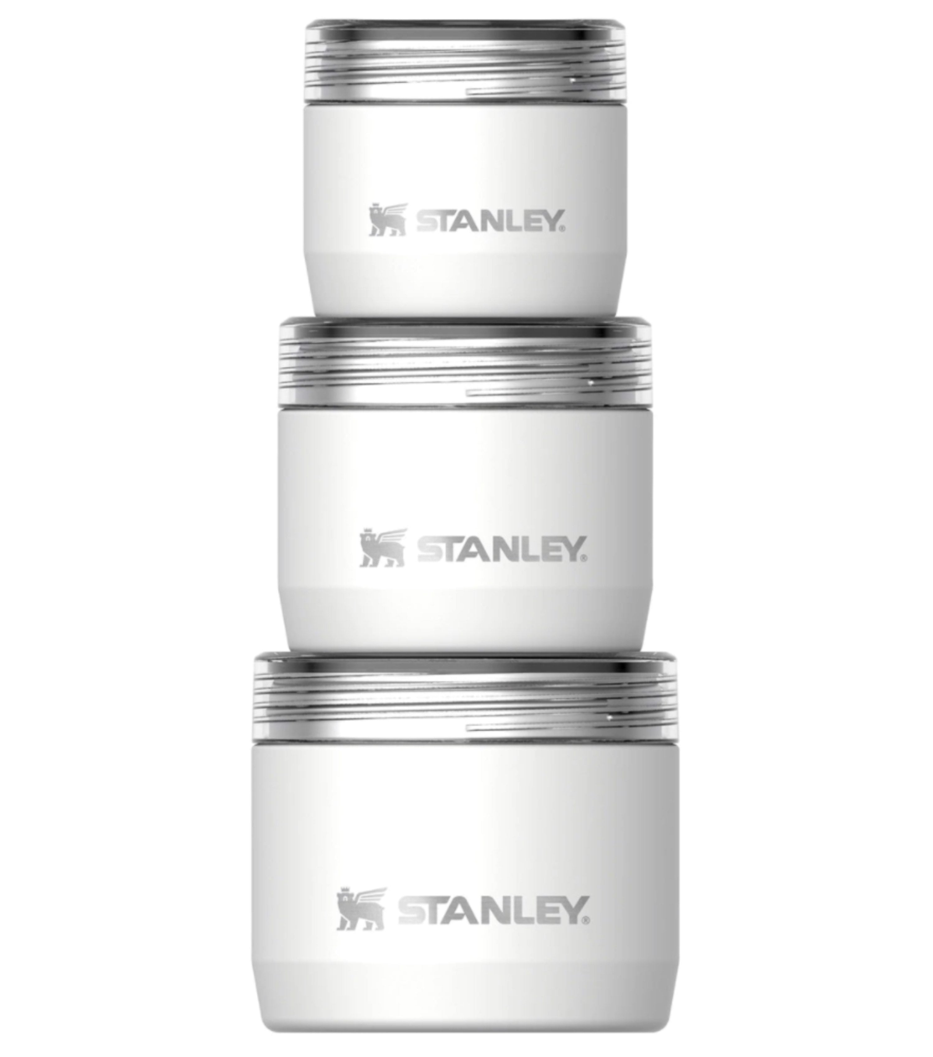 Stanley 3 Piece Storage Canister Set (950ml) Polar White Travel