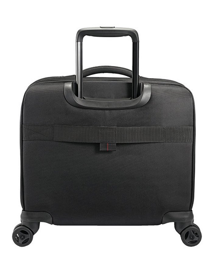 Smart sleeve to secure this bag to your luggage, for effortless business trips