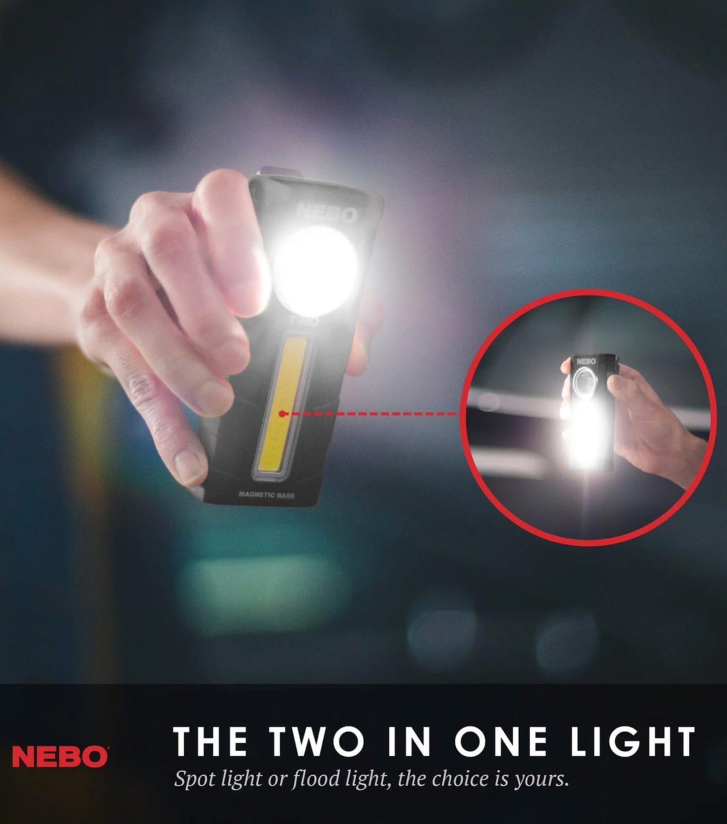 Nebo Tino 250 Lumen Pocket Torch - Black