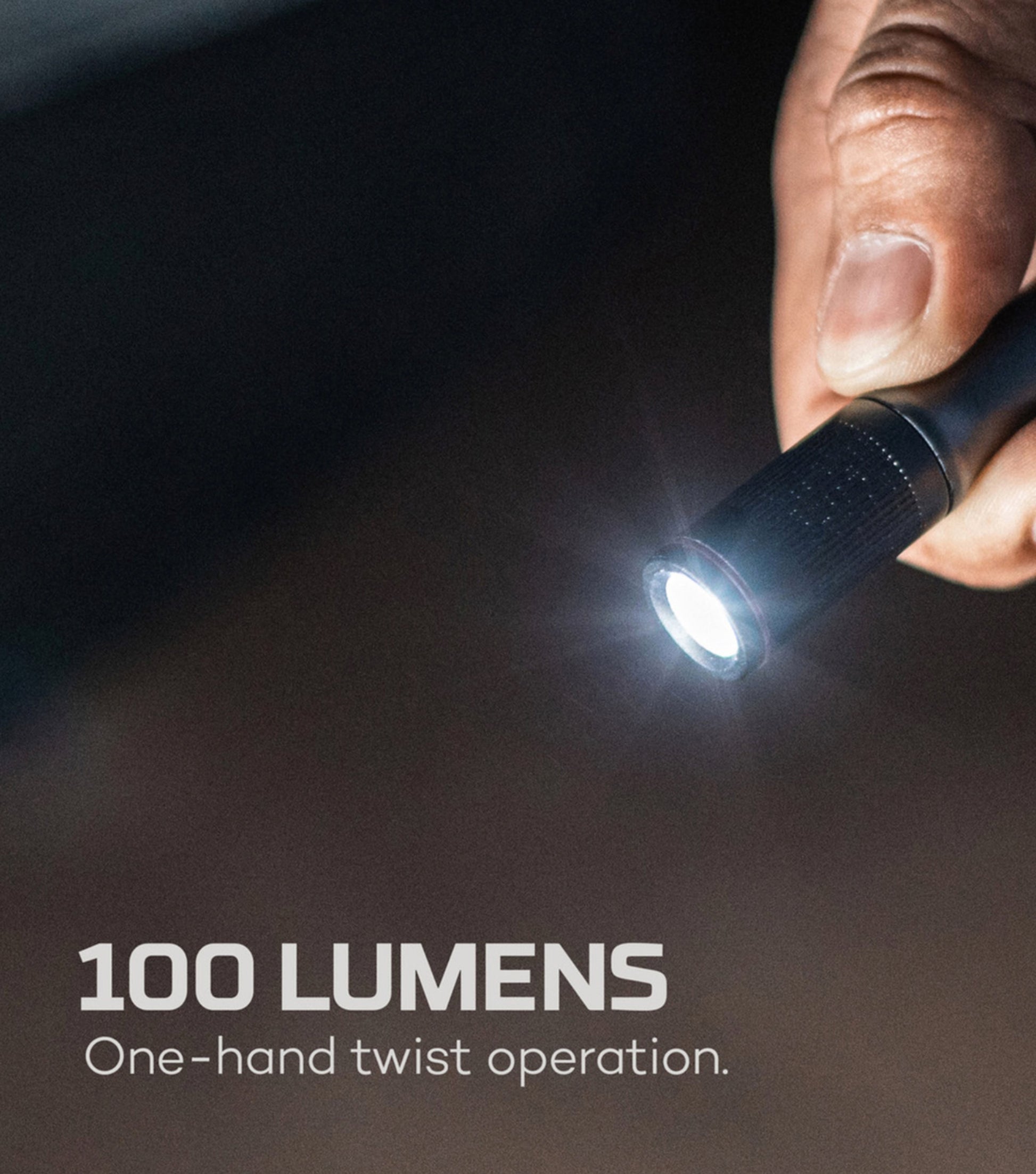 Nebo Columbo 100 Lumen Keychain Torch - Black