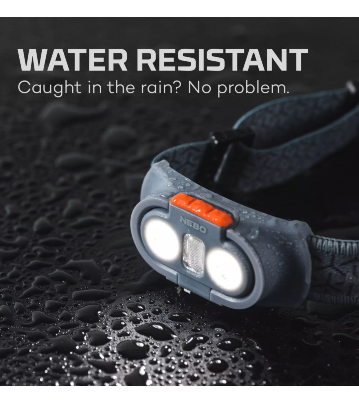 Nebo Einstein 500 Lumen Powerful Headlamp (3 x AAA)