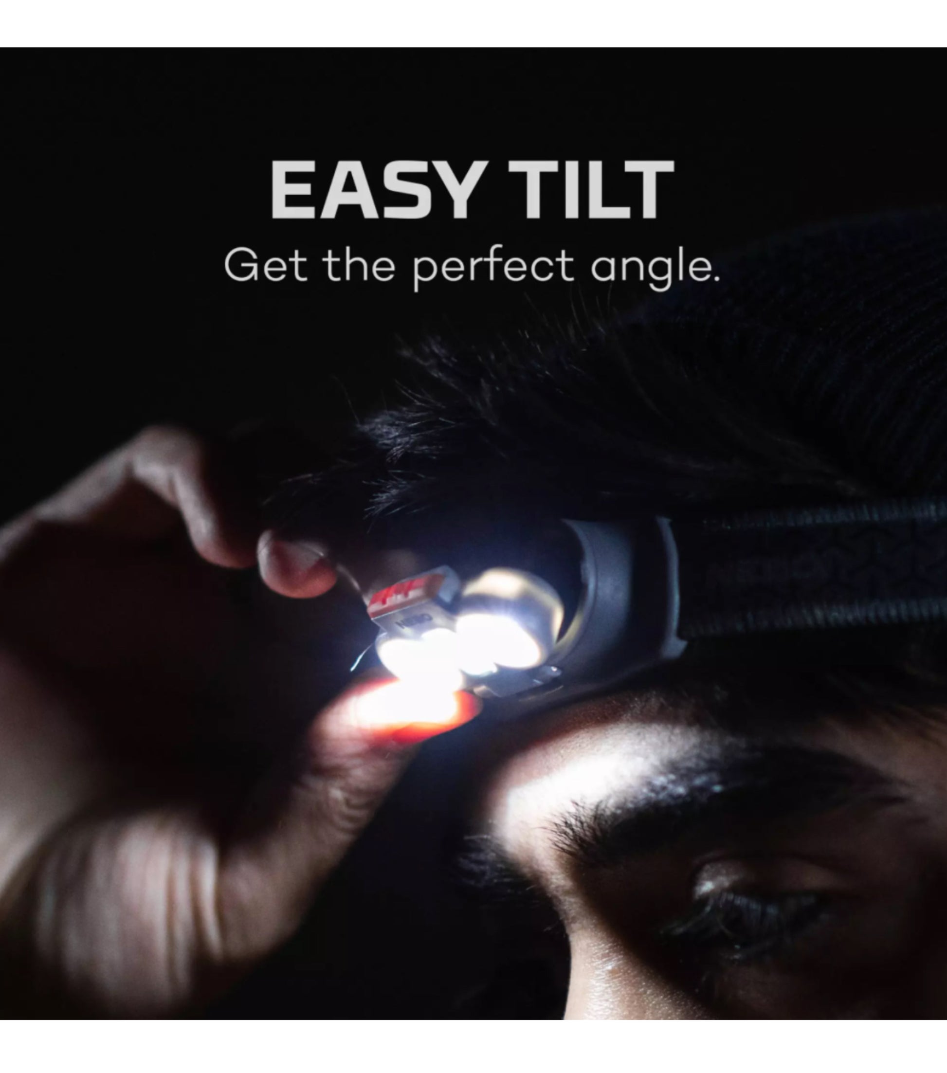 Nebo Einstein 500 Lumen Powerful Headlamp (3 x AAA)