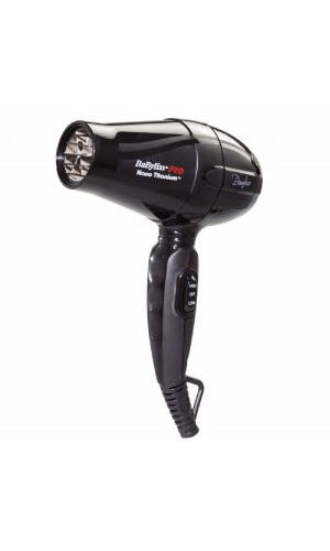 Product Image of Travel Hair Dryer: BaBylissPRO Bambino 5510 Nano Titanium - Black : Dual Voltage